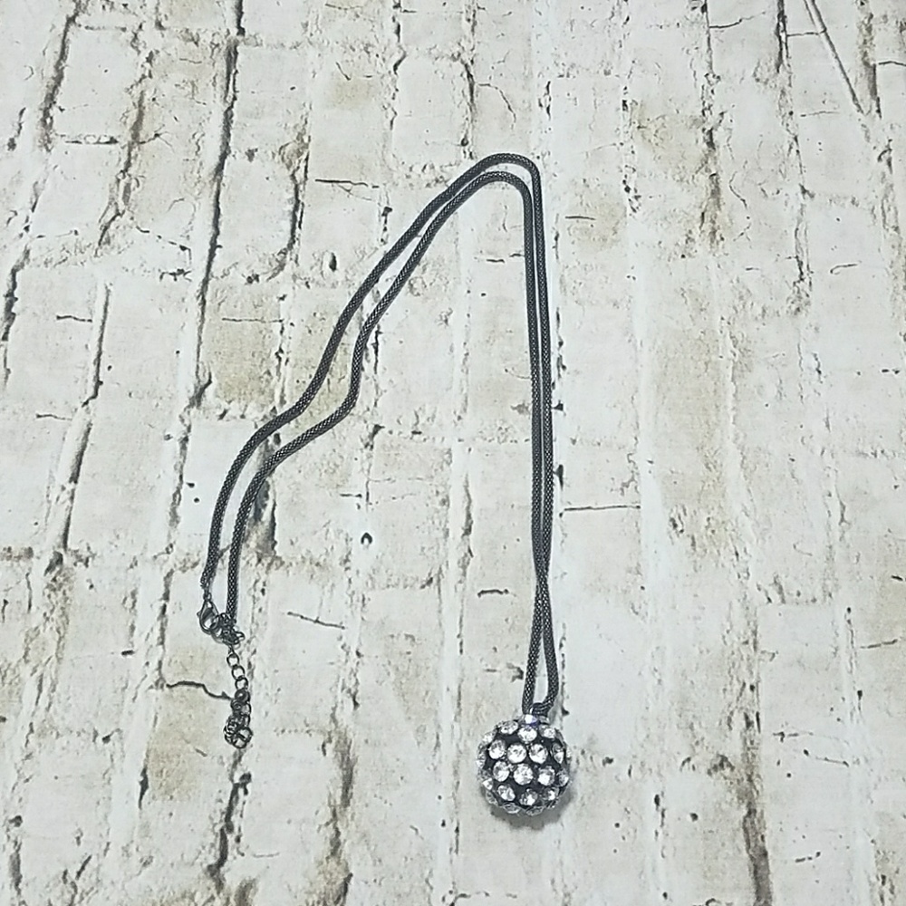 Beautiful disco ball necklace